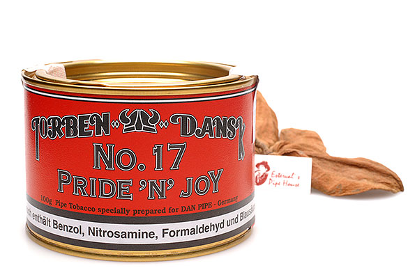 Torben Dansk No. 17 Pride 'N' Joy Pipetobacco 100g Tin Torben Dansk No. 17 Pride 'N' Joy Pipetobacco 100g Tin